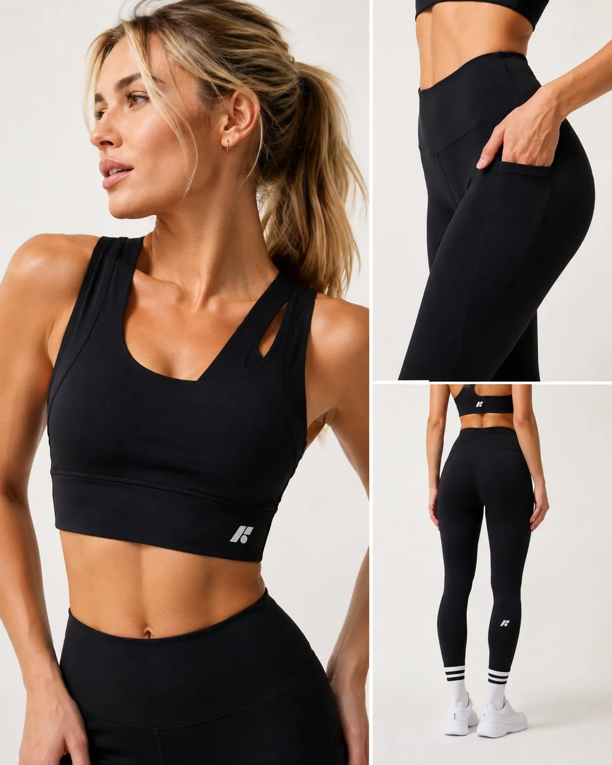 Forme Sculpt+ Legging with Pockets, Obsidian (2)